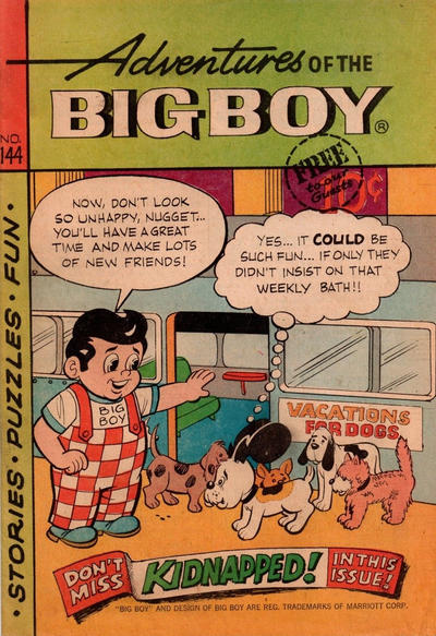 Adventures of the Big Boy #144 [West] (1957)