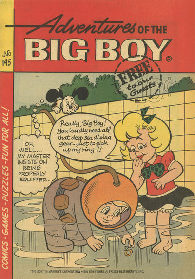 Adventures of the Big Boy #145 [East] (1957)