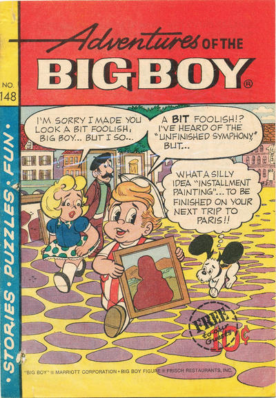 Adventures of the Big Boy #148 [East] (1957)