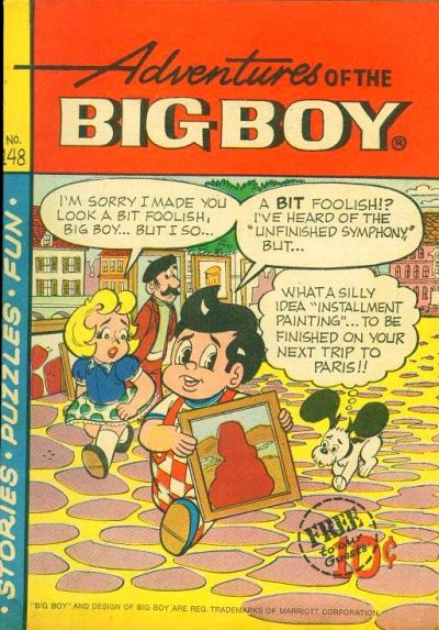 Adventures of the Big Boy #148 [West] (1957)