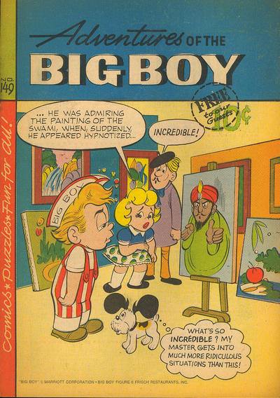 Adventures of the Big Boy #149 [East] (1957)