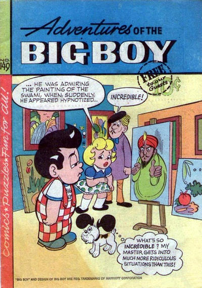 Adventures of the Big Boy #149 [West] (1957)