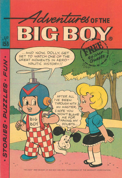 Adventures of the Big Boy #153 [West] (1957)