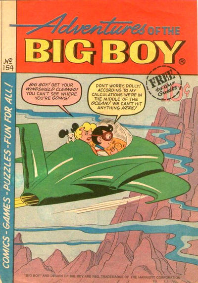 Adventures of the Big Boy #154 [West] (1957)