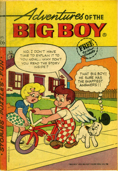 Adventures of the Big Boy #166 (1957)