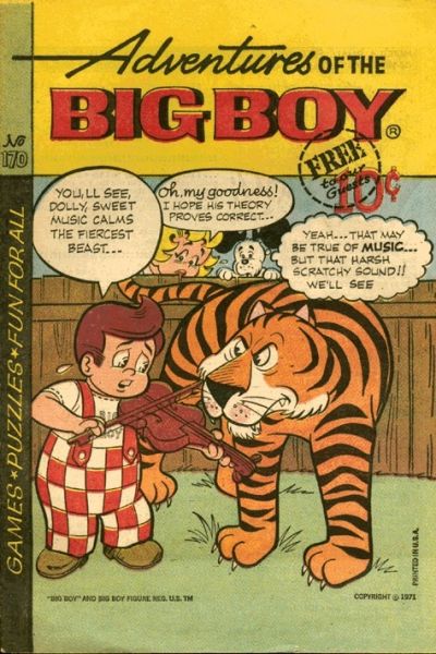 Adventures of the Big Boy #170 (1957)