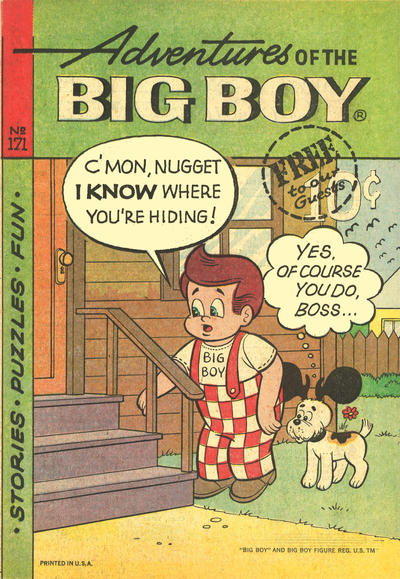 Adventures of the Big Boy #171 (1957)