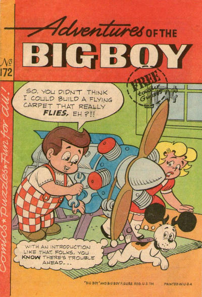 Adventures of the Big Boy #172 (1957)