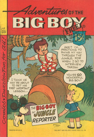 Adventures of the Big Boy #176 (1957)