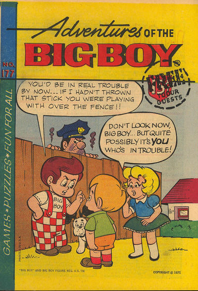 Adventures of the Big Boy #177 (1957)