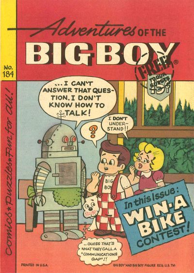 Adventures of the Big Boy #184 (1957)