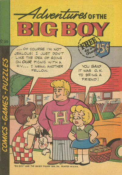 Adventures of the Big Boy #185 (1957)