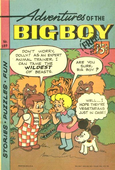 Adventures of the Big Boy #189 (1957)