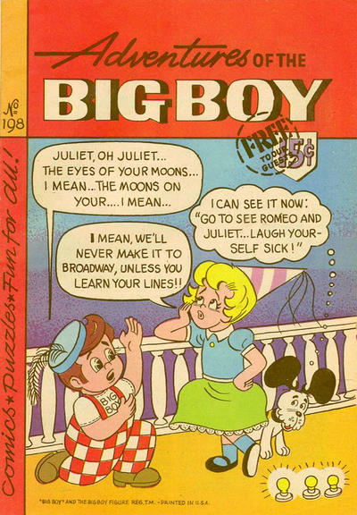 Adventures of the Big Boy #198 (1957)