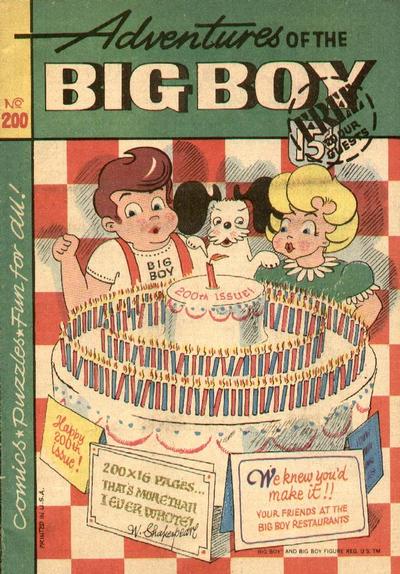 Adventures of the Big Boy #200 (1957)