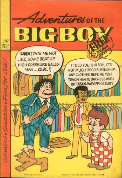 Adventures of the Big Boy #202 (1957)