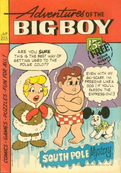 Adventures of the Big Boy #203 (1957)