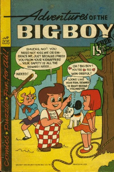 Adventures of the Big Boy #205 (1957)