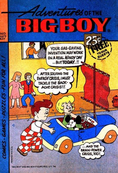 Adventures of the Big Boy #217 (1957)