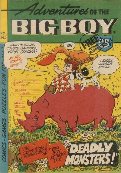 Adventures of the Big Boy #245 (1957)