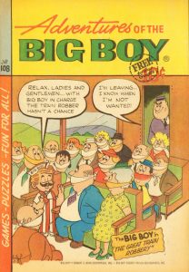 Adventures of the Big Boy #108 [East] (1957)