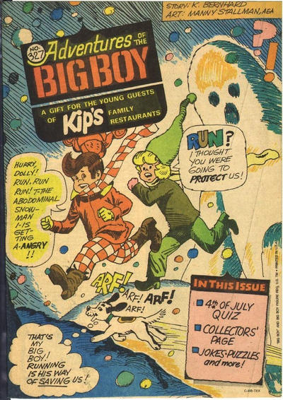 Adventures of the Big Boy #327 (1957)