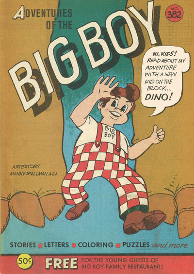 Adventures of the Big Boy #382 (1957)