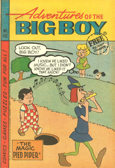 Adventures of the Big Boy #102 [West] (1957)