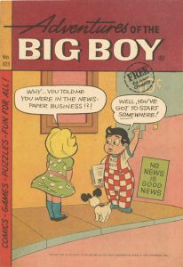Adventures of the Big Boy #103 [West] (1957)