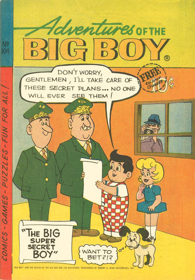 Adventures of the Big Boy #104 [West] (1957)