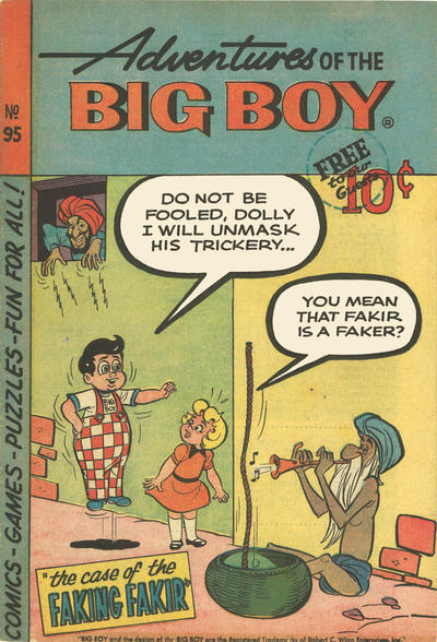 Adventures of the Big Boy #95 [West] (1957)