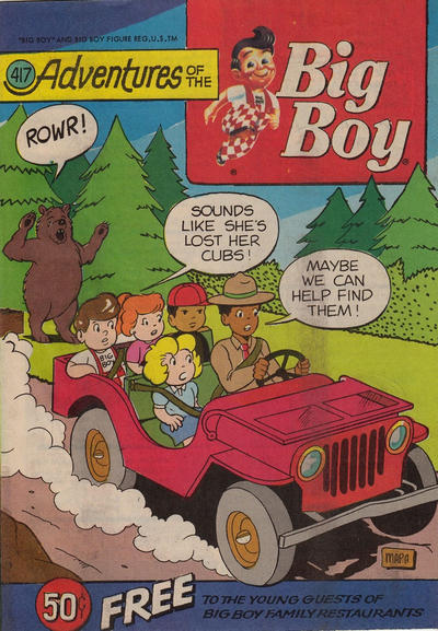 Adventures of the Big Boy #417 (1957)