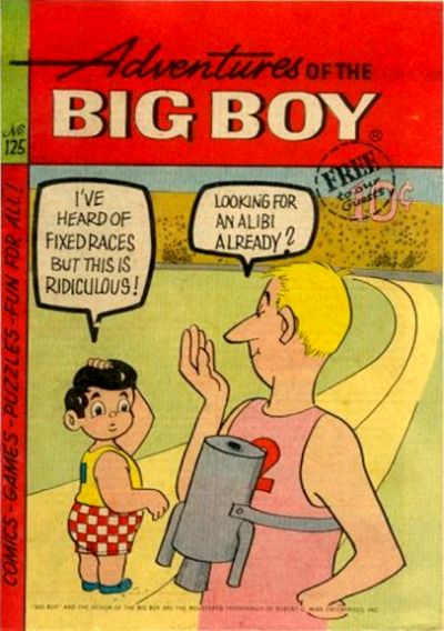 Adventures of the Big Boy #125 [West] (1957)