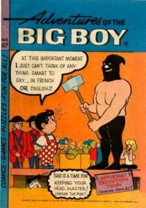 Adventures of the Big Boy #127 [West] (1957)