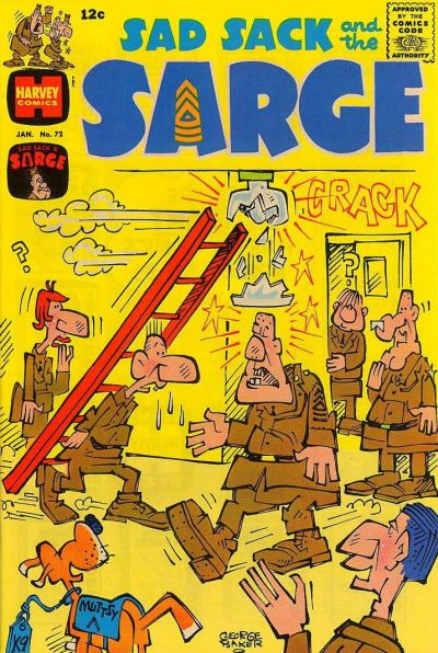 Sad Sack and the Sarge #72 (1957)