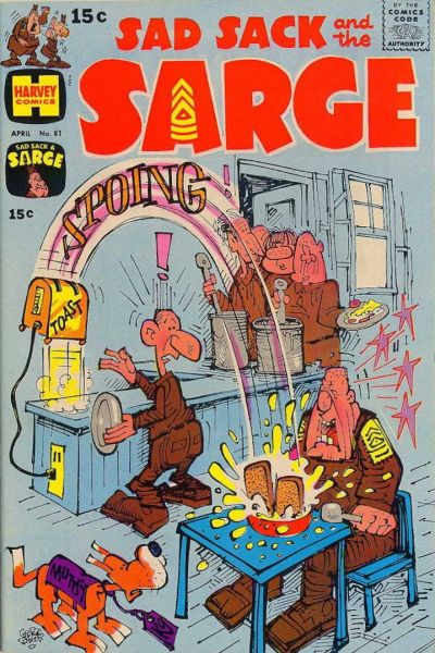 Sad Sack and the Sarge #81 (1957)