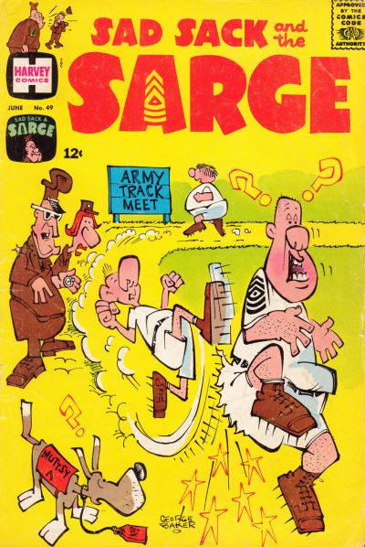 Sad Sack and the Sarge #49 (1957)