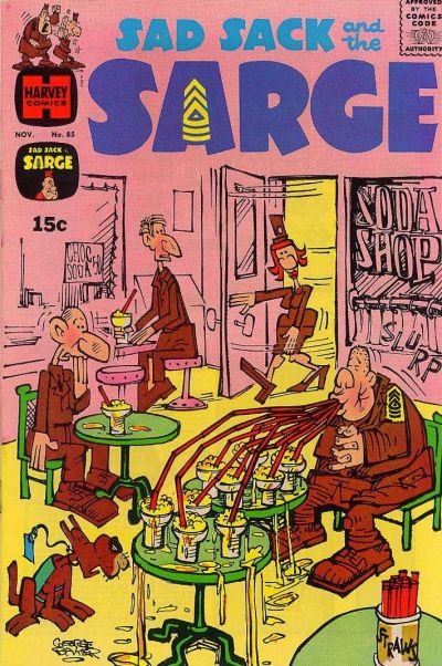 Sad Sack and the Sarge #85 (1957)