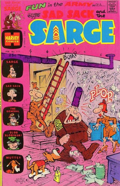 Sad Sack and the Sarge #111 (1957)