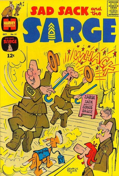 Sad Sack and the Sarge #51 (1957)