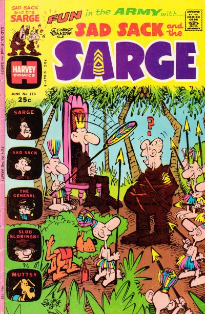 Sad Sack and the Sarge #113 (1957)