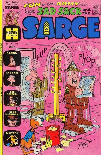 Sad Sack and the Sarge #115 (1957)