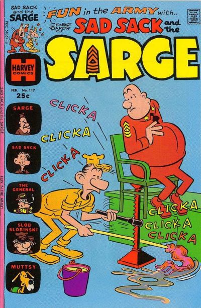 Sad Sack and the Sarge #117 (1957)