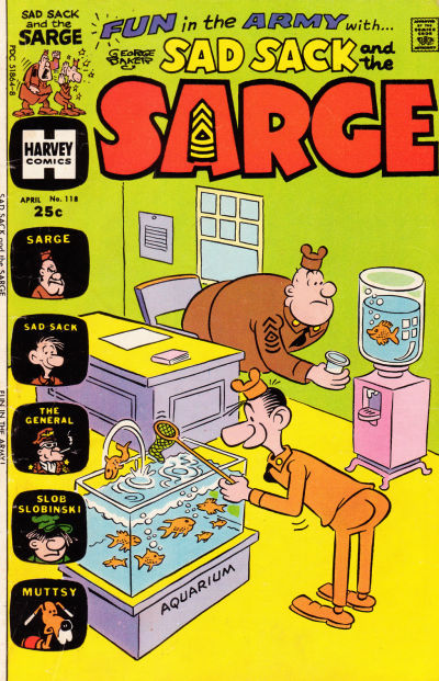 Sad Sack and the Sarge #118 (1957)