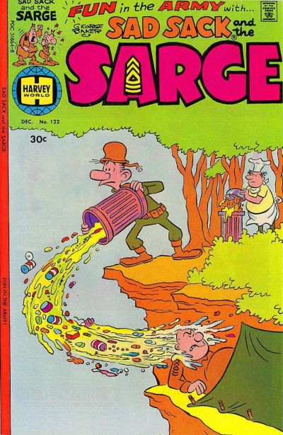 Sad Sack and the Sarge #122 (1957)