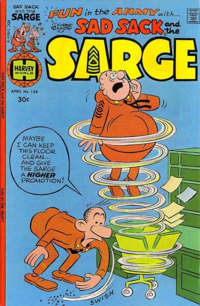 Sad Sack and the Sarge #124 (1957)