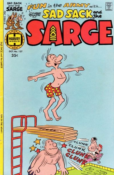 Sad Sack and the Sarge #127 (1957)