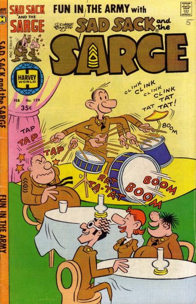 Sad Sack and the Sarge #129 (1957)