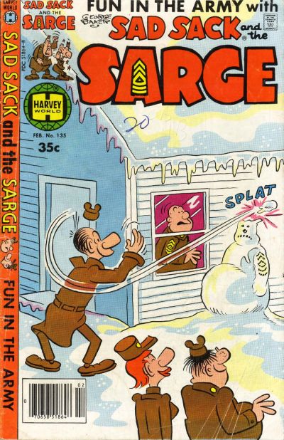 Sad Sack and the Sarge #135 (1957)