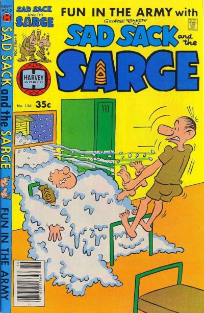 Sad Sack and the Sarge #136 (1957)
